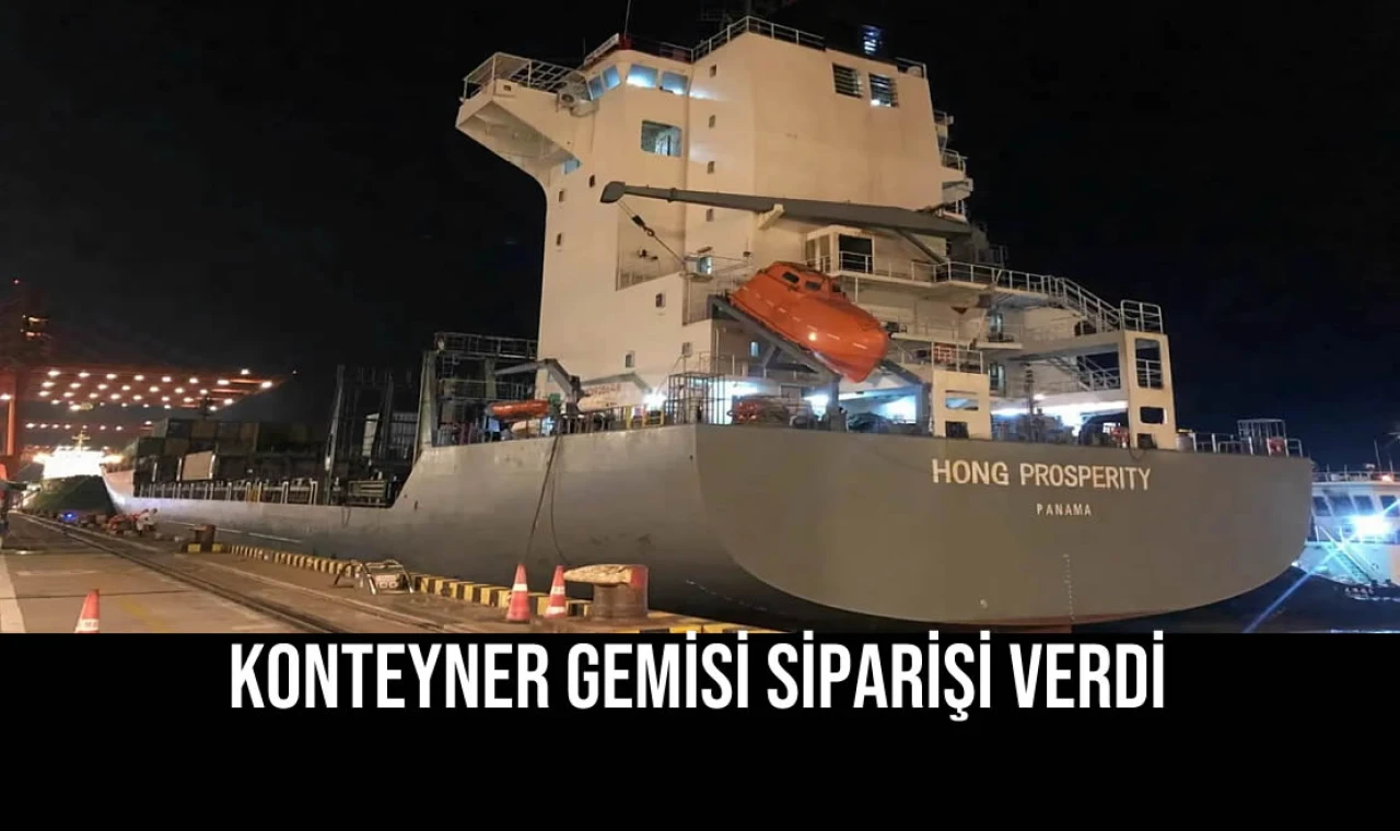 Konteyner Gemisi Siparişi Verdi