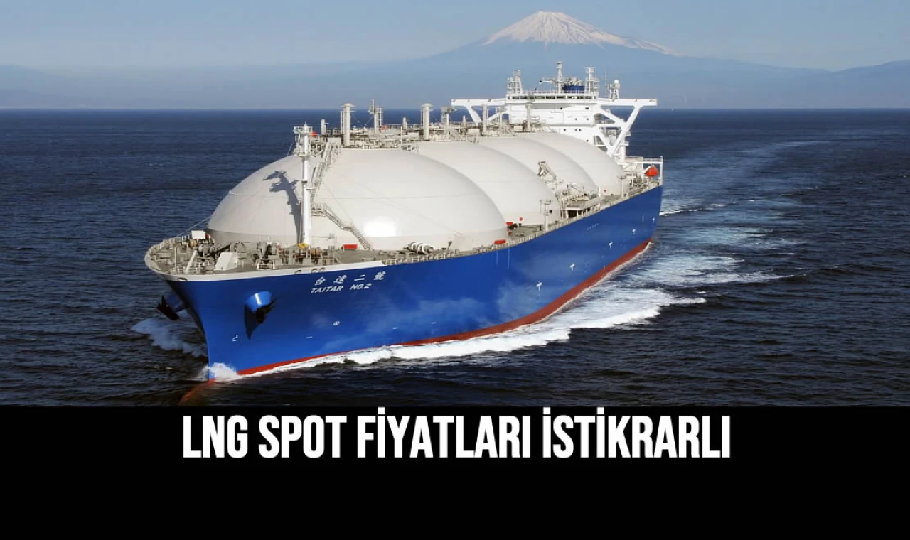 LNG Spot Fiyatları İstikrarlı