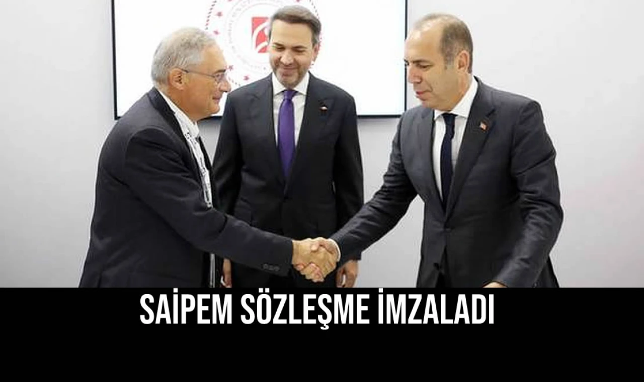 Saipem Sözleşme İmzaladı
