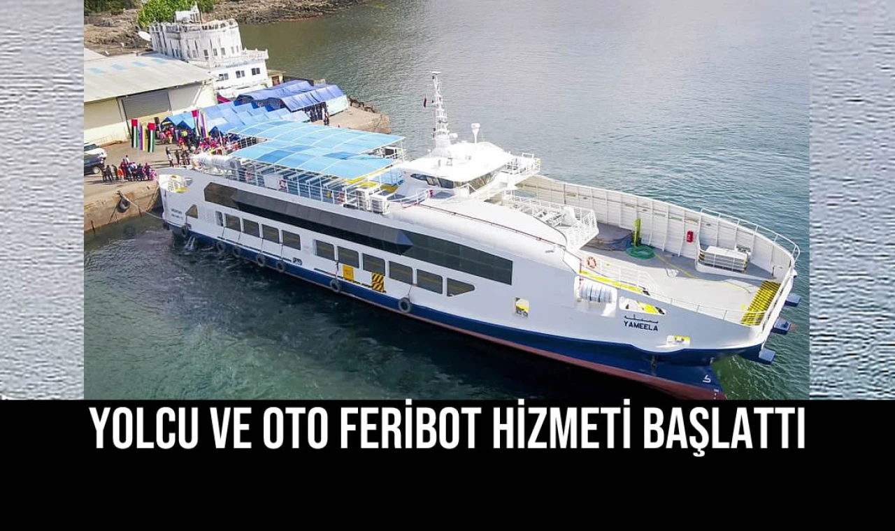 Yolcu ve Oto Feribot Hizmeti Başlattı