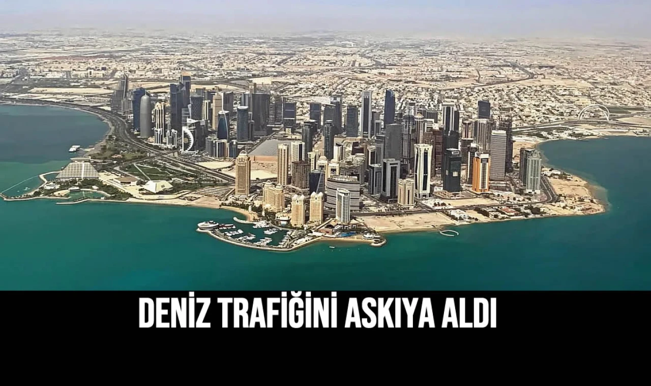 Deniz Trafiğini Askıya Aldı