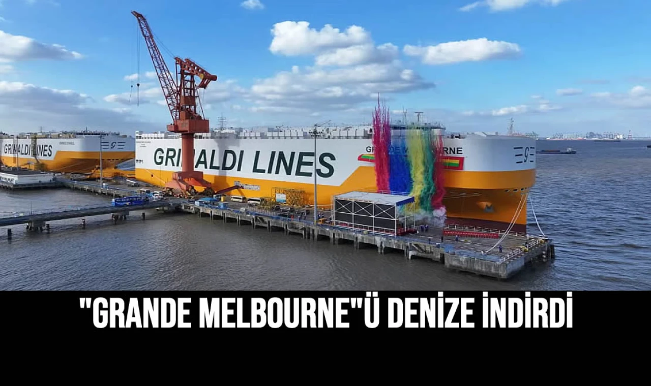 "Grande Melbourne"ü Denize İndirdi