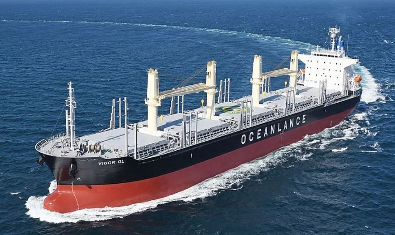 Dökme Yük Gemisi Teslim Etti