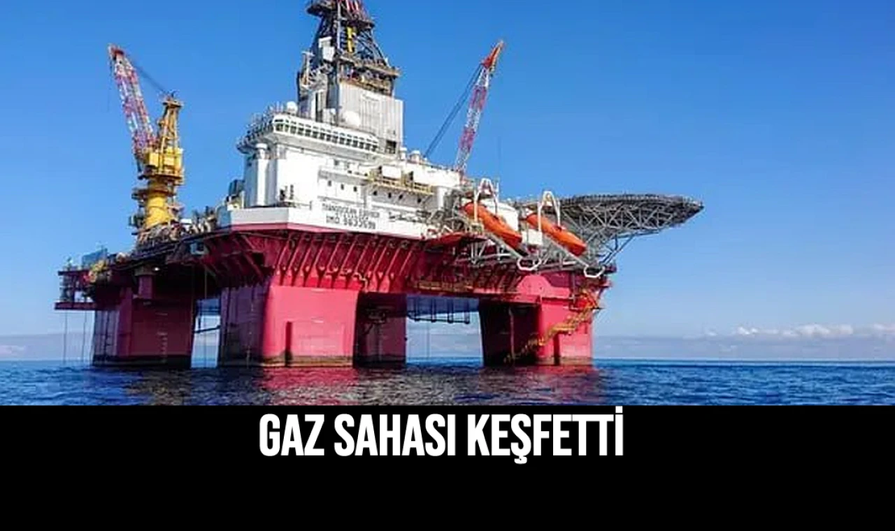 Gaz Sahası Keşfetti