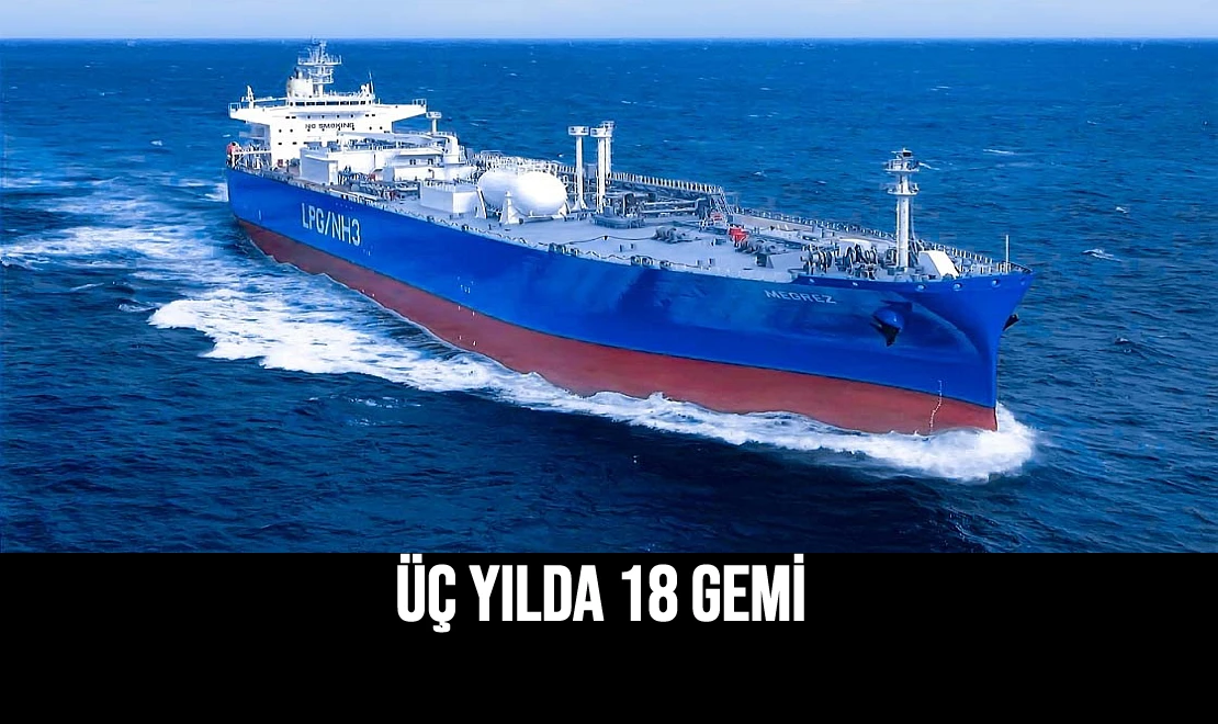 Üç Yılda 18 Gemi
