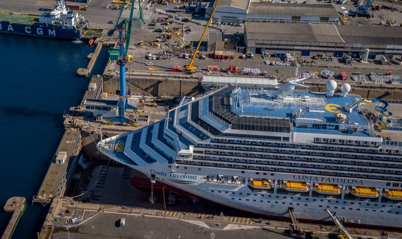 Costa Smeralda Marsilya'ya Yanaştı