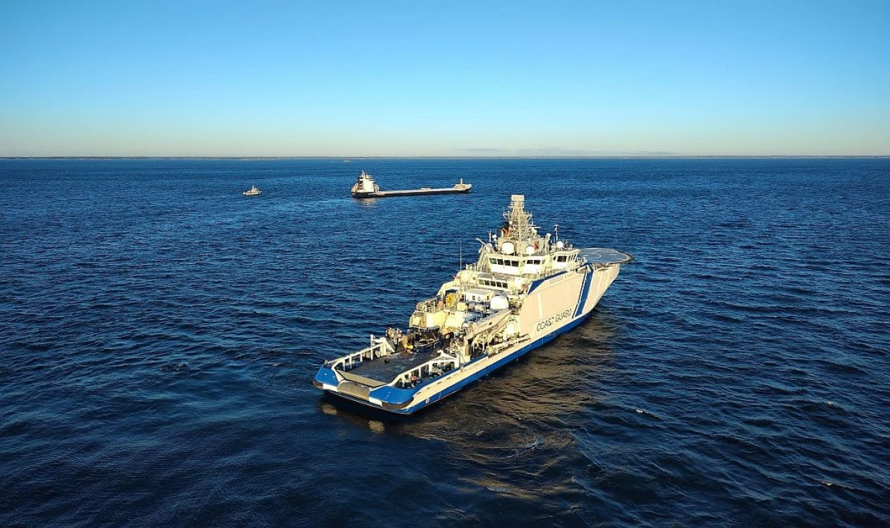 Kargo Gemisi Limana Getirildi