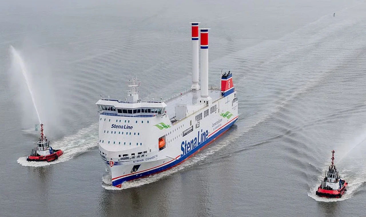 Ro-Ro Feribotunu Hizmete Soktu