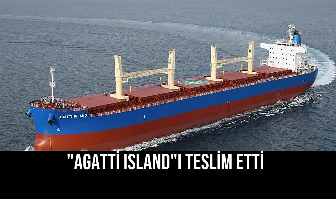 "Agatti Island"ı Teslim Etti