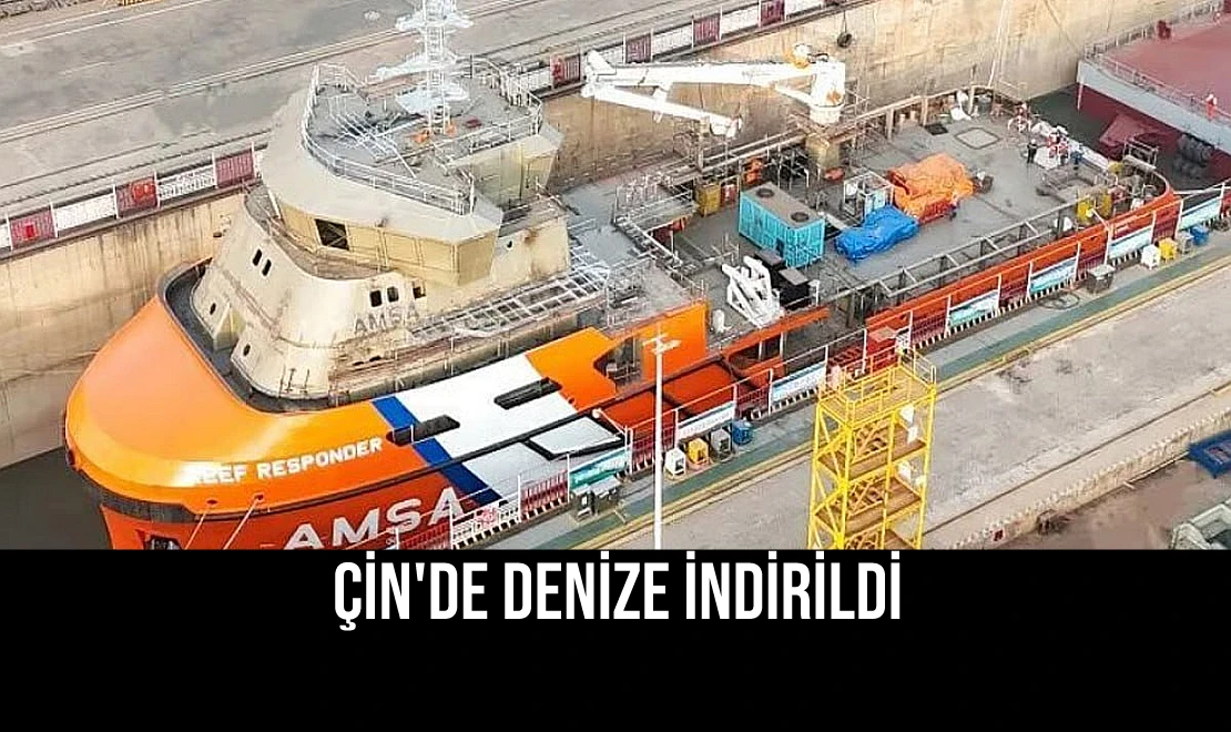 Çin'de Denize İndirildi