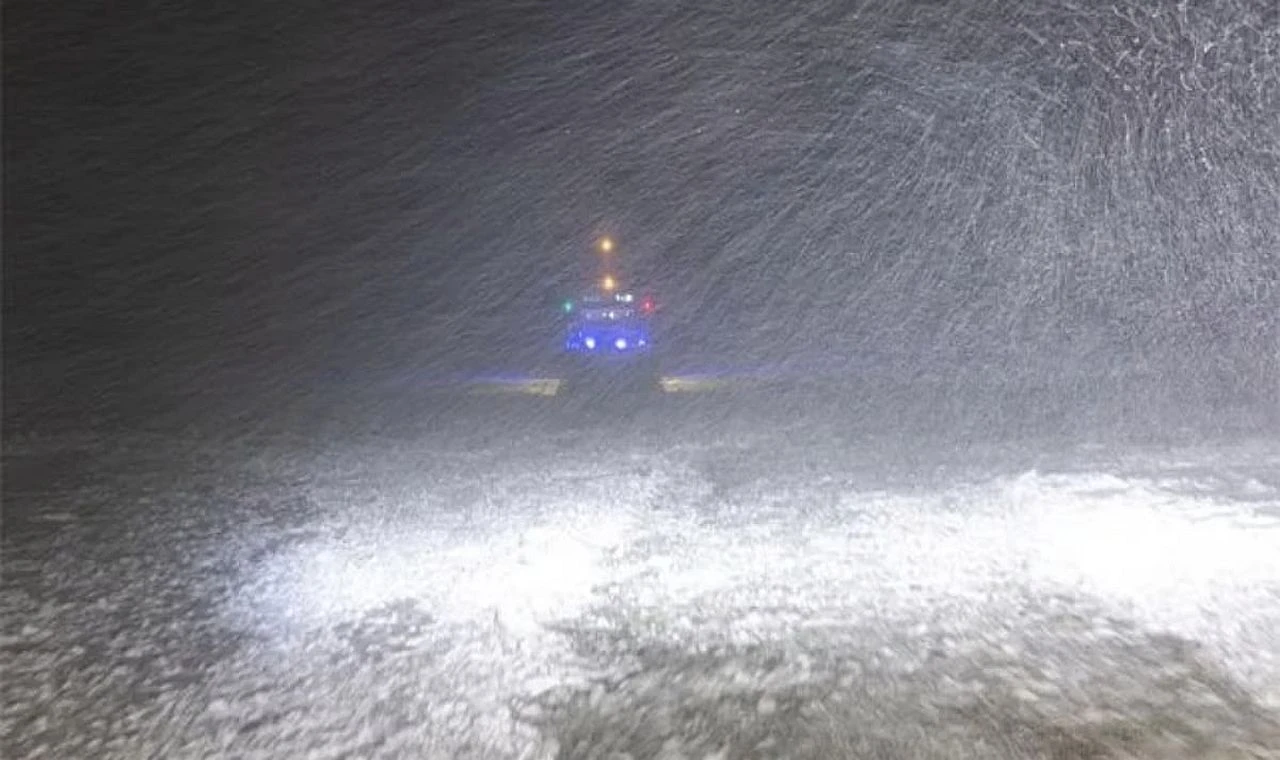 Baltık Denizi Donmuş Durumda