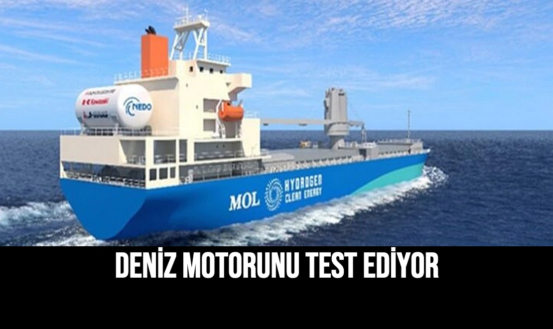 Deniz Motorunu Test Ediyor