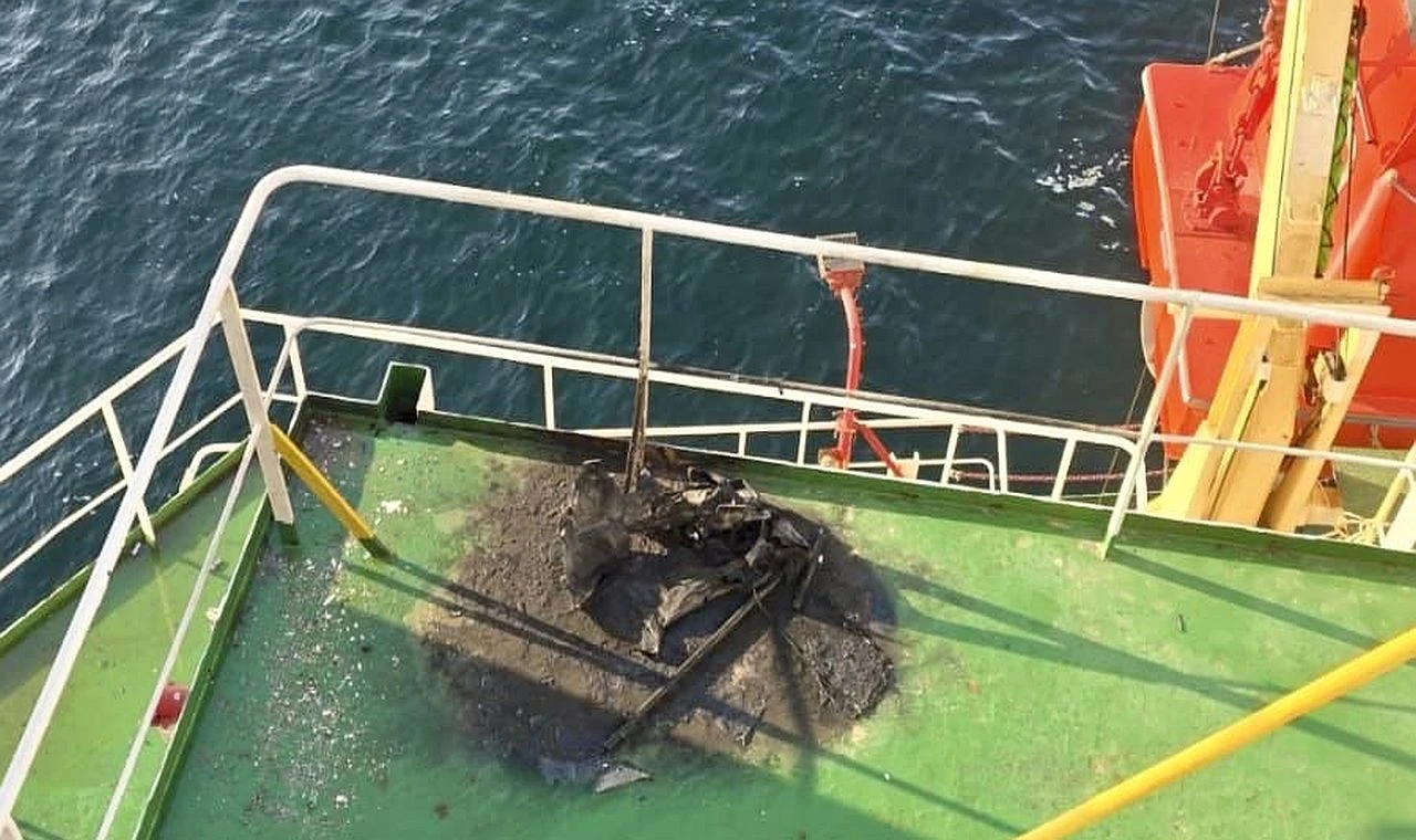 Ukrayna'daki Limanı Vurdu