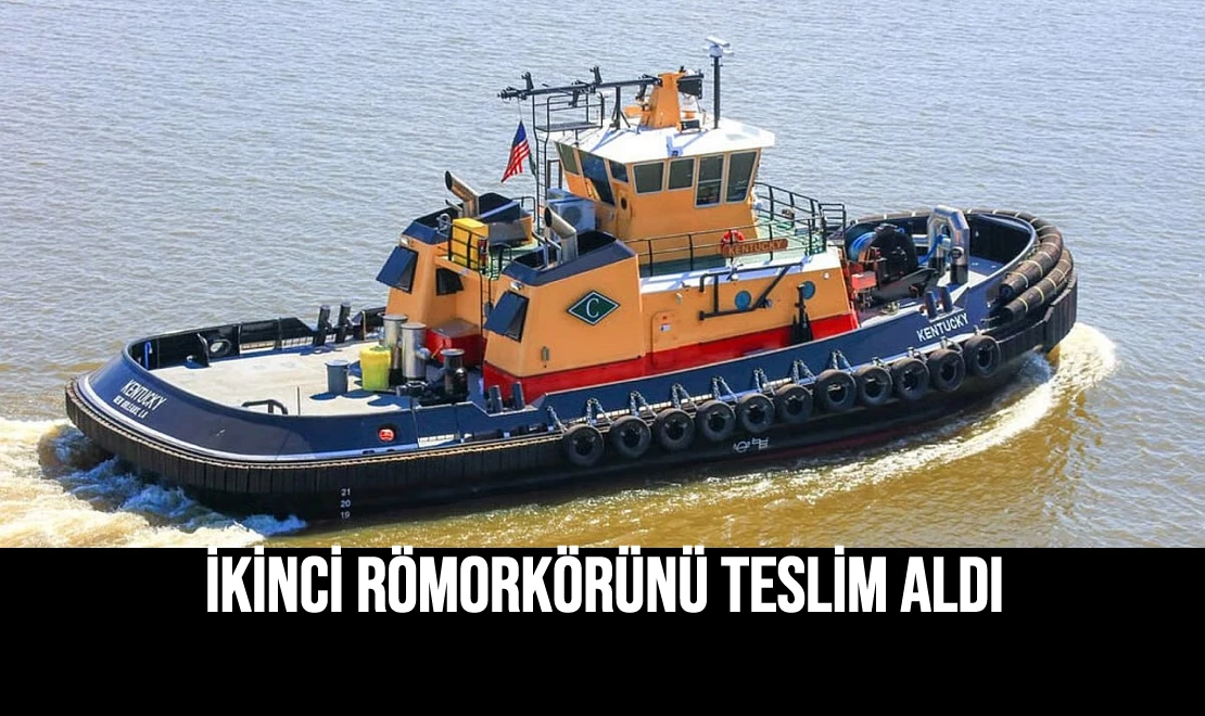 İkinci Römorkörünü Teslim Aldı