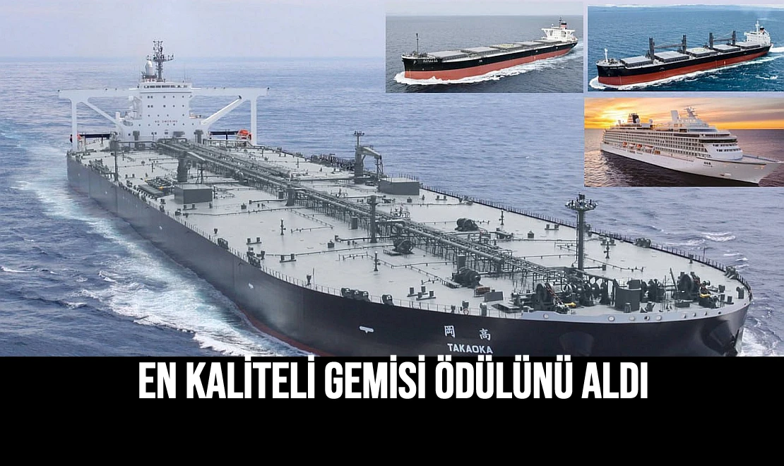 En Kaliteli Gemisi Ödülünü Aldı