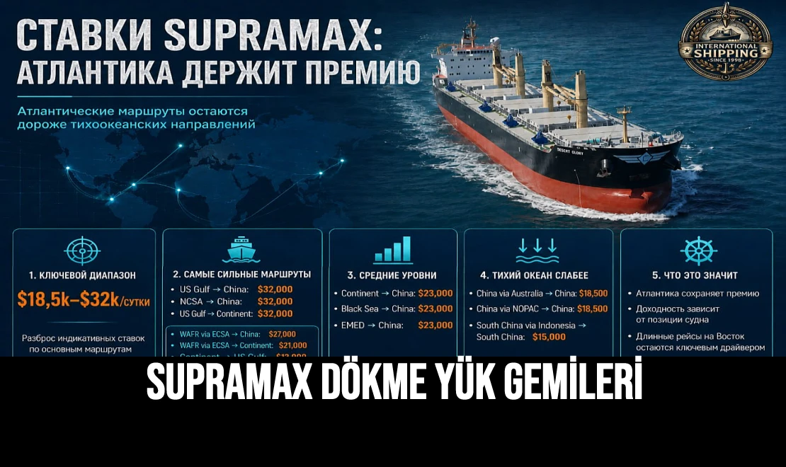 Supramax Dökme Yük Gemileri