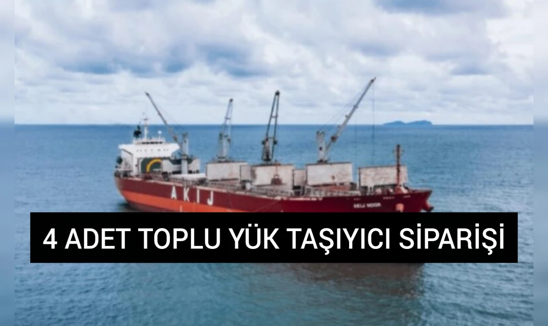 4 ADET TOPLU YÜK TAŞIYICI SİPARİŞİ