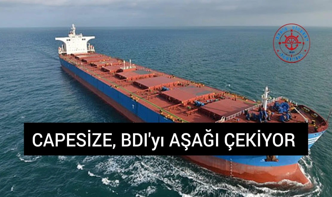 Capesize, BDI'yı Aşağı Çekiyor
