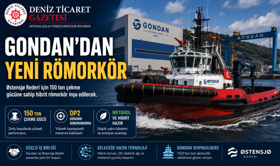 GONDAN'DAN YENİ RÖMORKÖR