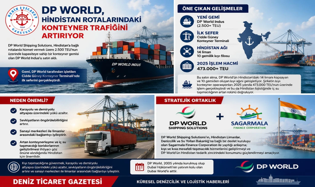 Konteyner Trafiğini Artırıyor