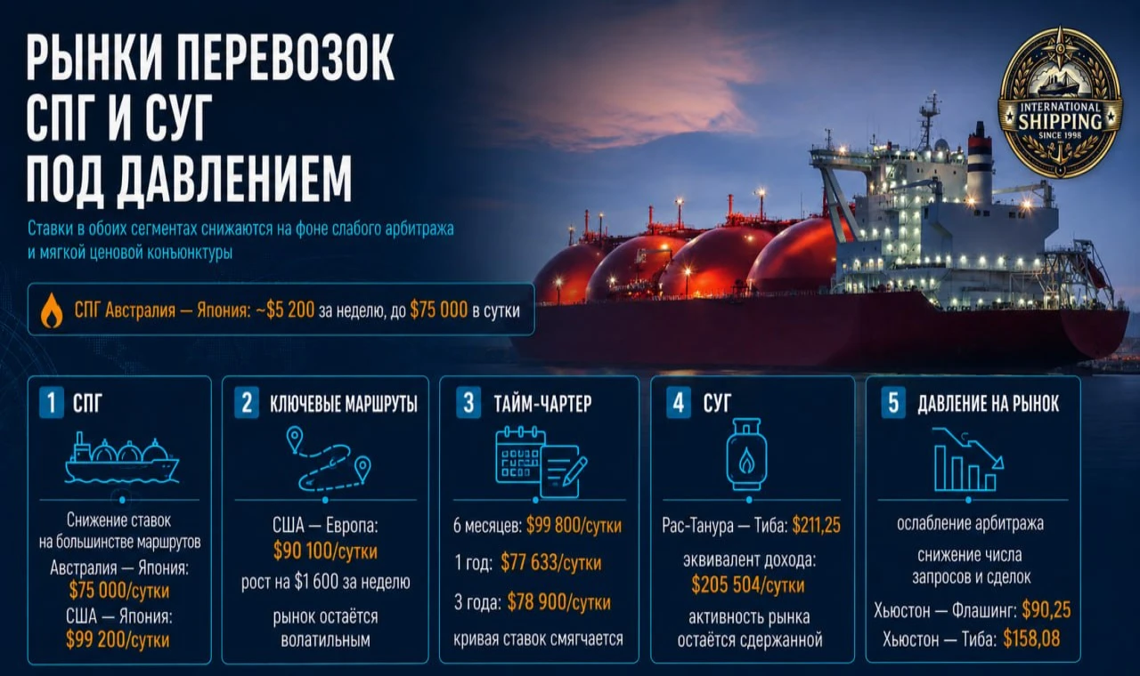 LNG ve LPG Taşımacılığı Piyasaları