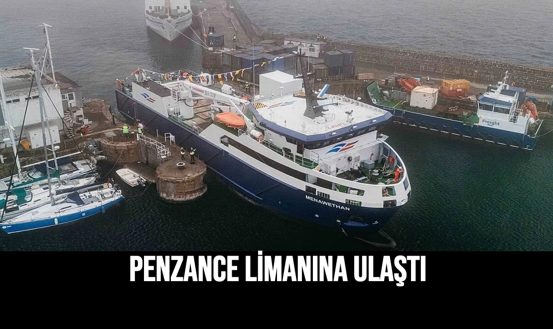 Penzance Limanına Ulaştı