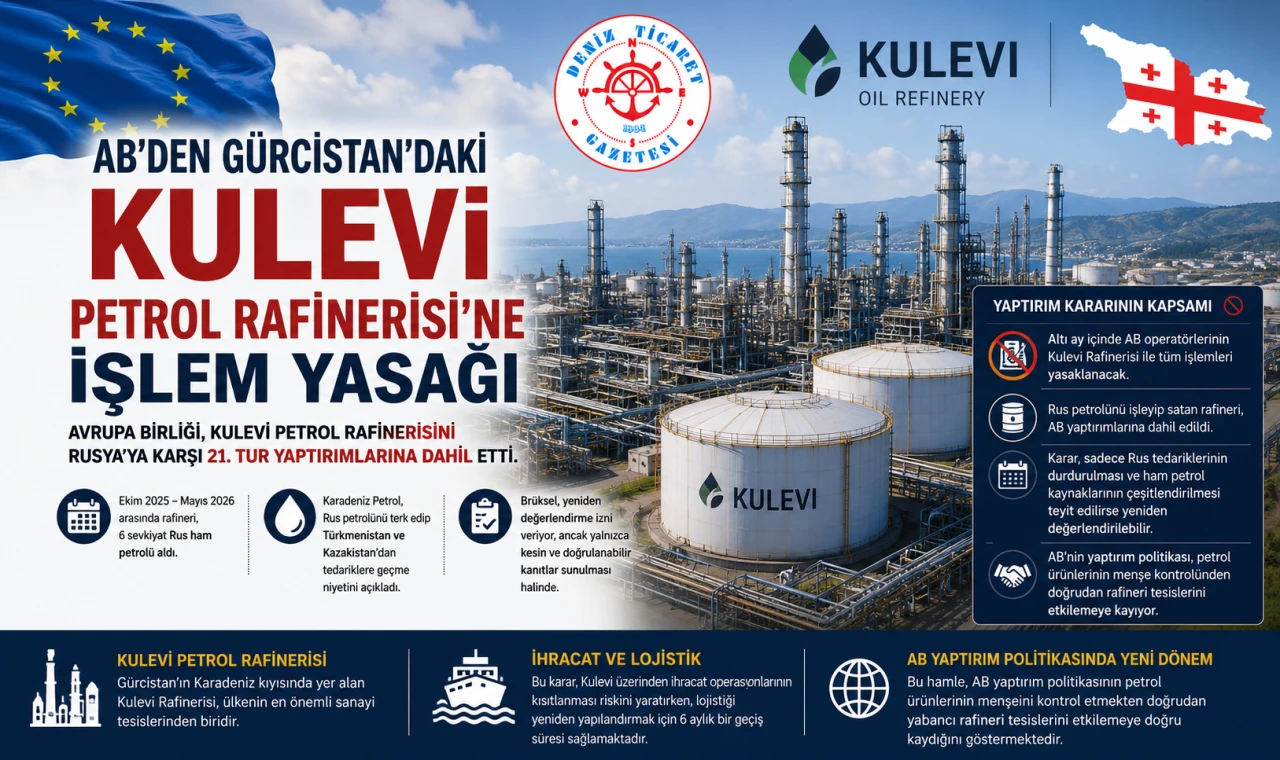 Petrol Rafinerisi'ne İşlem Yasağı