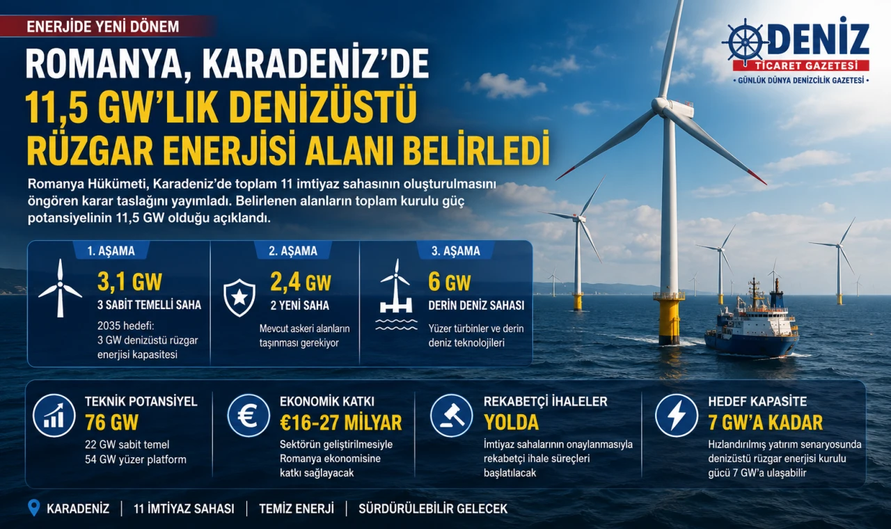 Rüzgar Enerjisi Alanı Belirledi