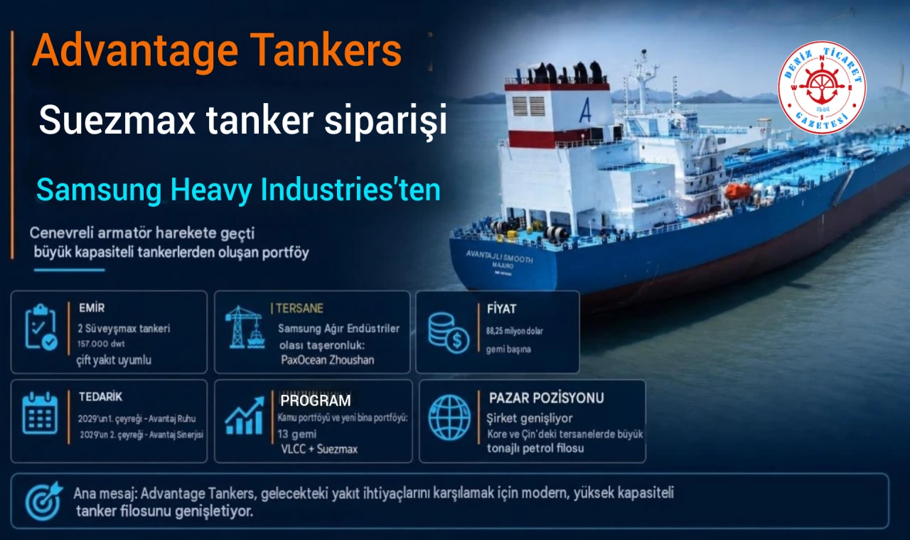Suezmax Tanker Siparişi Verdi