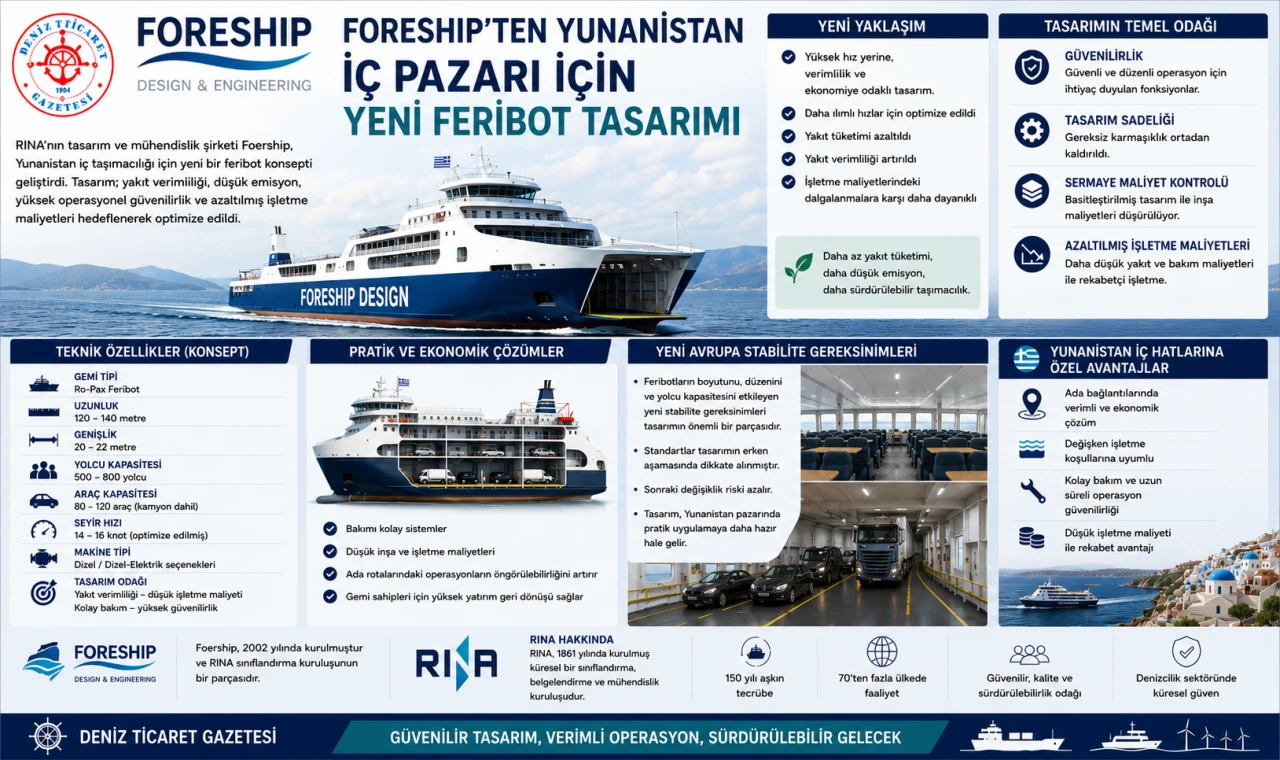 Yeni Feribot Tasarımı