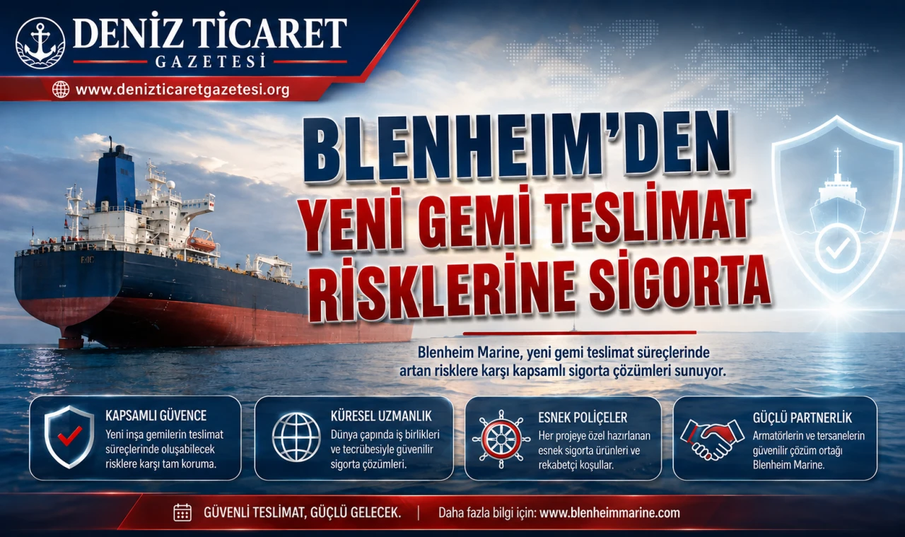 Blenheim’den Yeni Gemi Teslimat Risklerine Sigorta