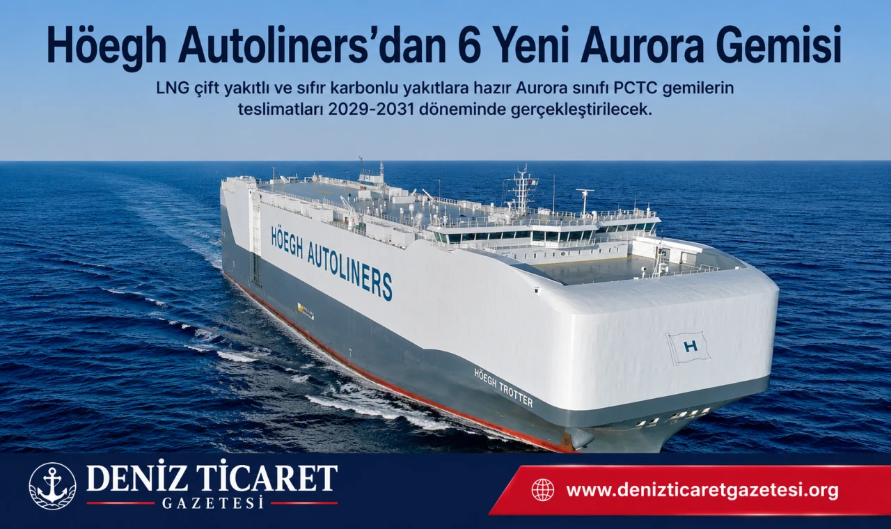 Höegh Autoliners’dan 6 Yeni Aurora Gemisi