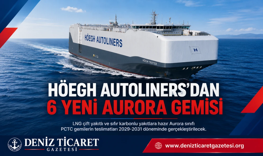 Höegh Autoliners’dan 6 Yeni Aurora Gemisi