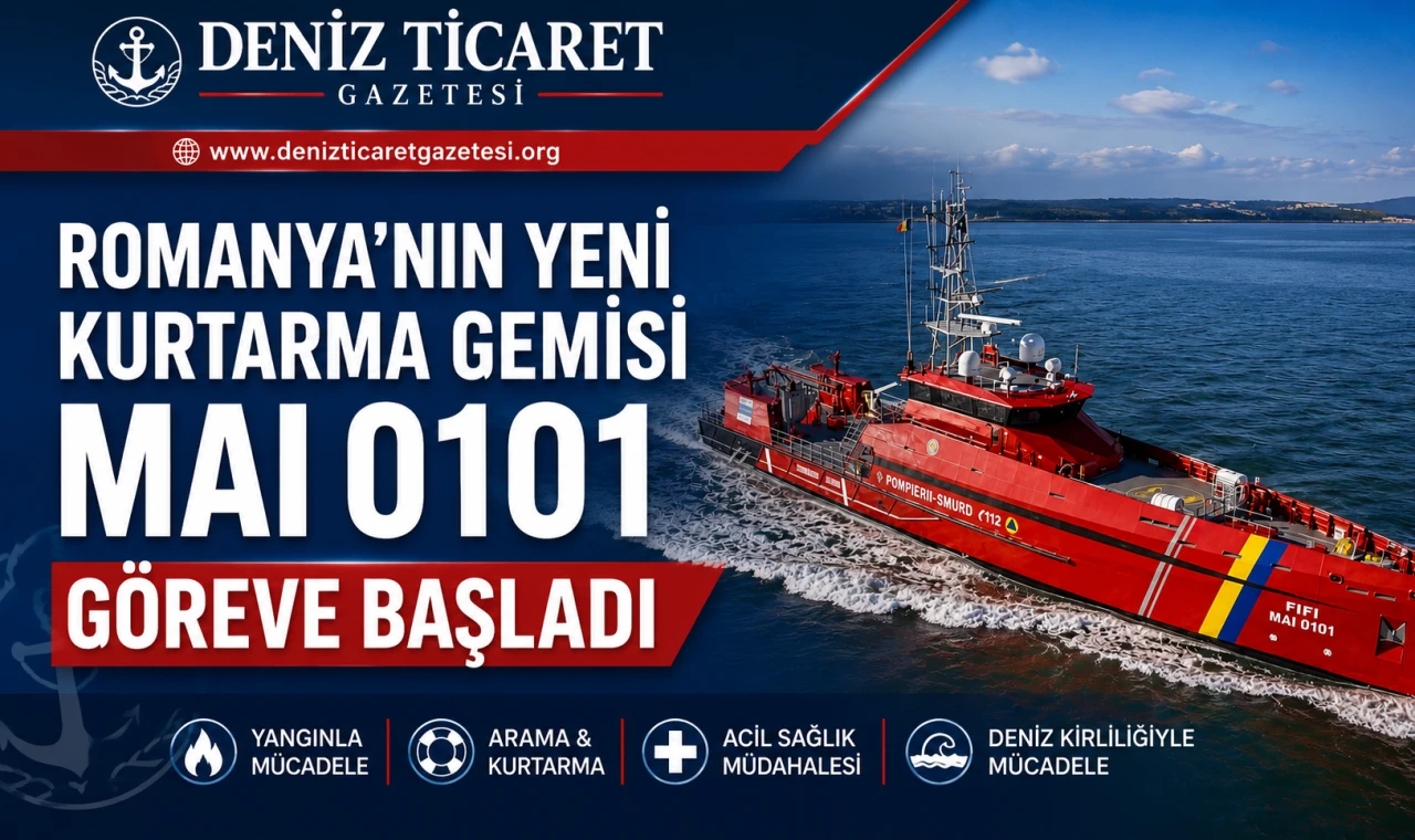 Kurtarma Gemisi MAI 0101 Göreve Başladı