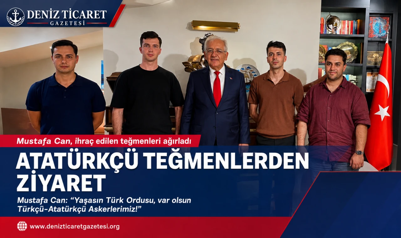 Mustafa Can’dan Atatürkçü Teğmenlere Ziyaret Mesajı