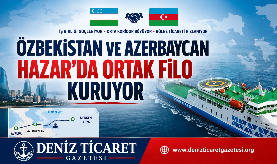 Özbekistan ve Azerbaycan Hazar’da Ortak Filo Kuruyor