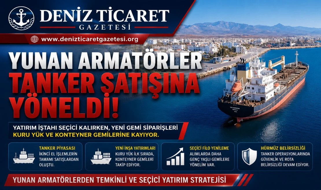 Yunan Armatörler Tanker Satışına Yöneldi