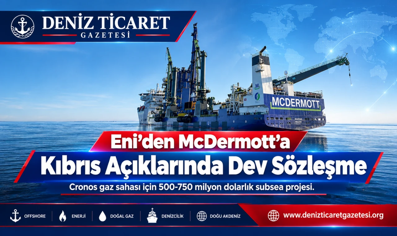 Eni’den Kıbrıs Açıklarında 750 Milyon Dolarlık Dev Proje