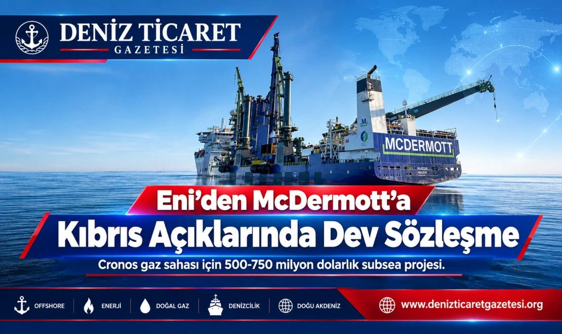Eni’den Kıbrıs Açıklarında 750 Milyon Dolarlık Dev Proje