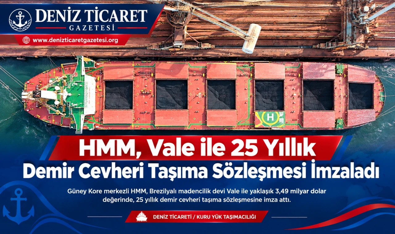 HMM, Vale ile cevheri taşıma sözleşmesi imzaladı
