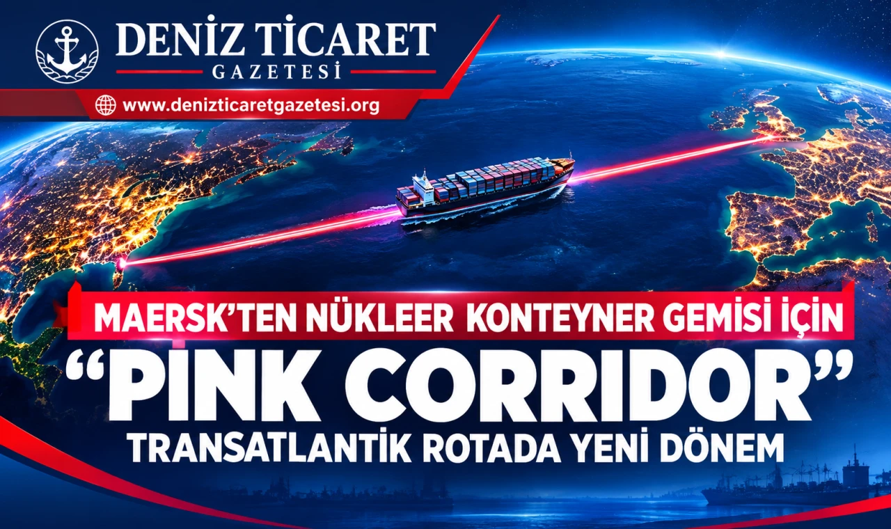 Nükleer Konteyner Gemisi İçin “Pink Corridor”