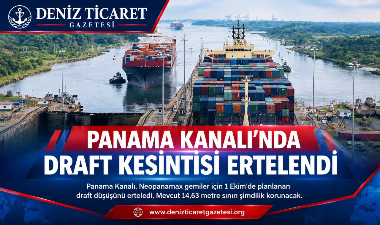 Panama Kanalı Draft Kesintisini Erteledi