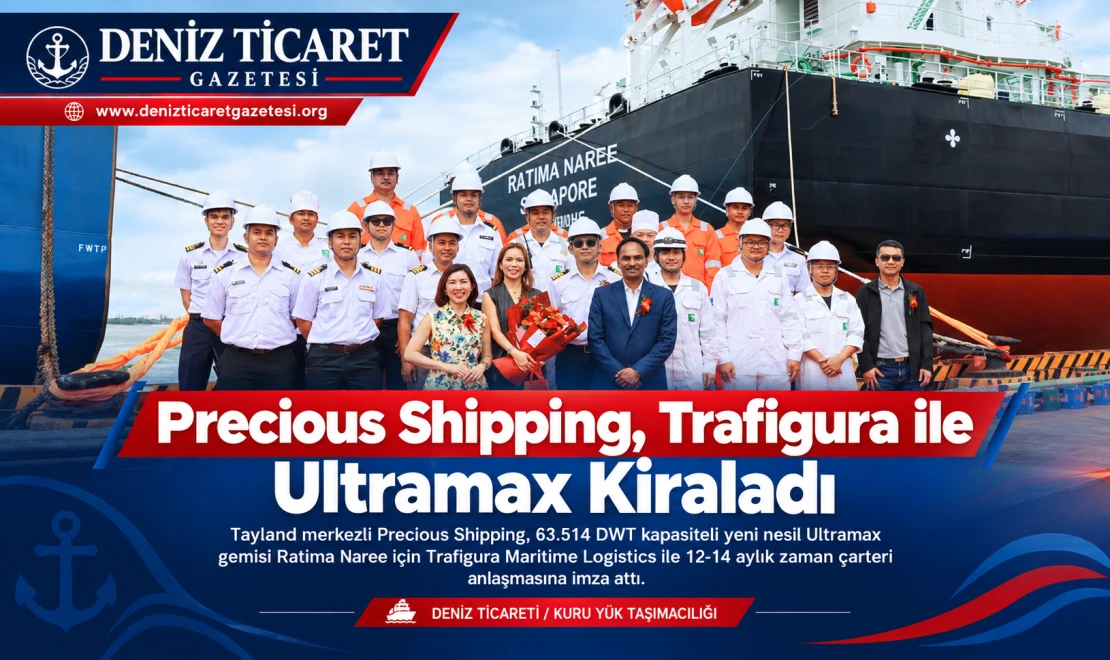 Precious Shipping, Trafigura ile Ultramax kiraladı