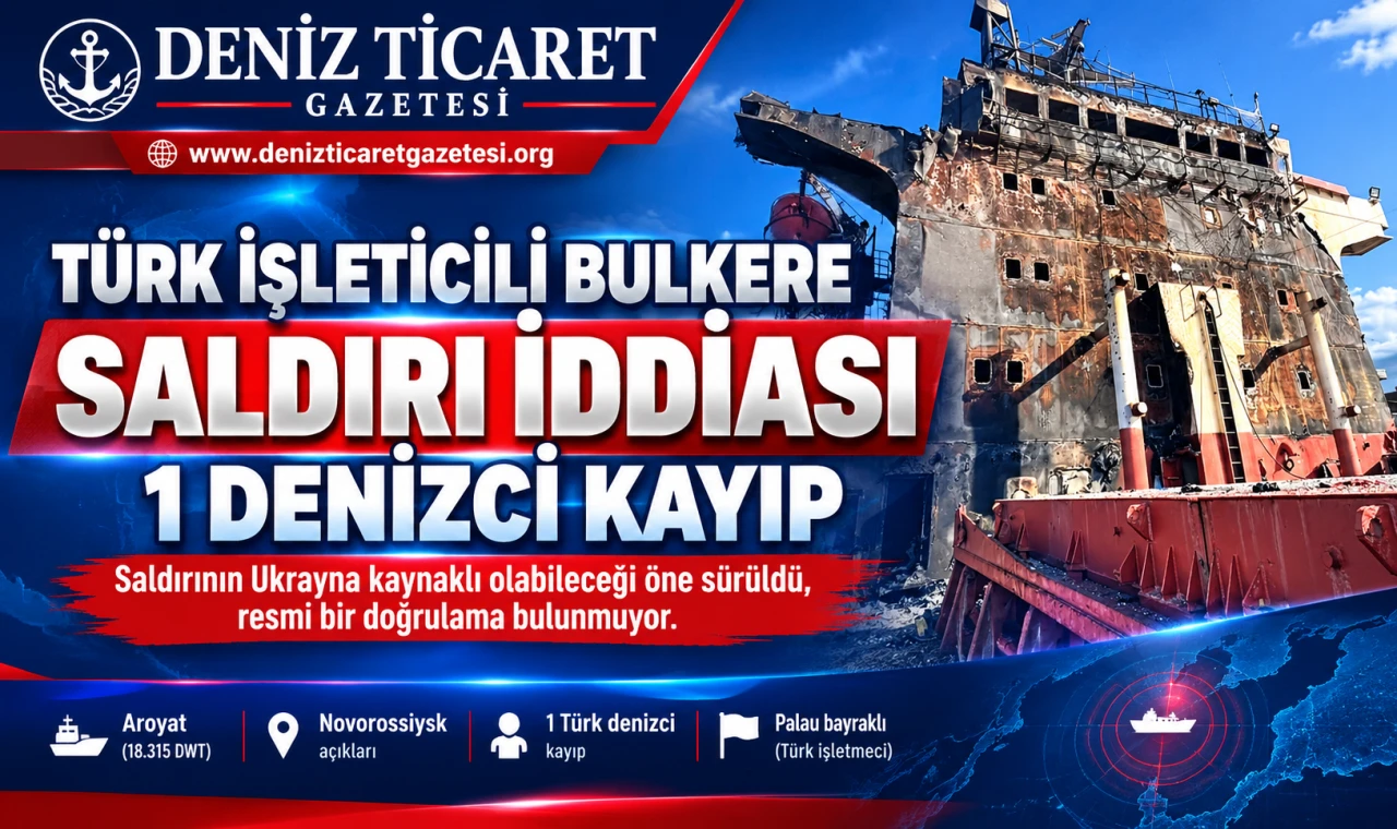 TÜRK BULKERİNE SALDIRI İDDİASI