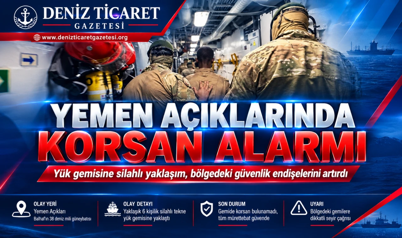 Yemen Açıklarında Korsan Alarmı