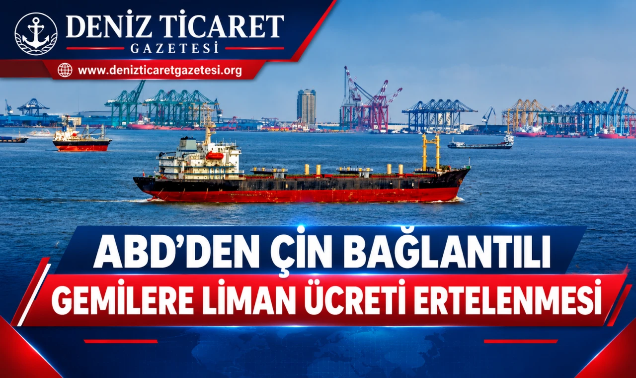 ABD’den Çin Bağlantılı Gemi Ücretlerine Erteleme
