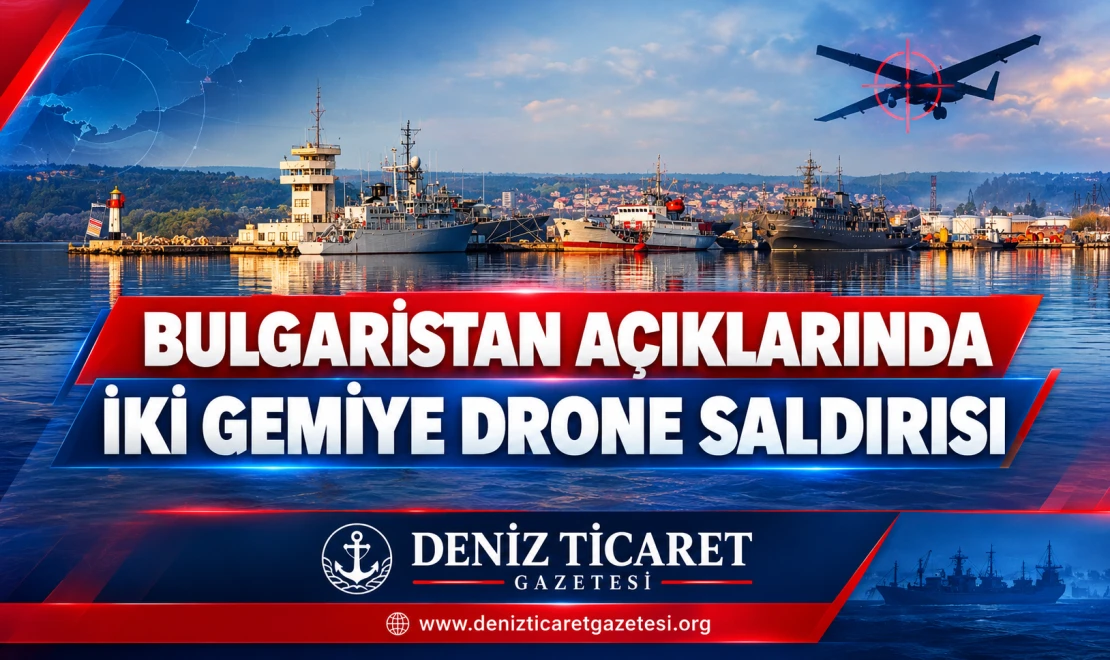 Bulgaristan açıklarında iki gemiye drone saldırısı
