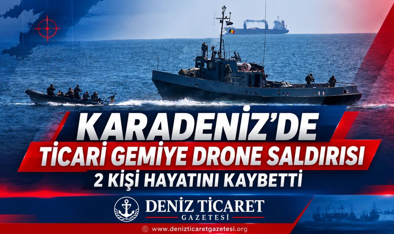 Karadeniz’de ticari gemiye drone saldırısı: 2 ölü