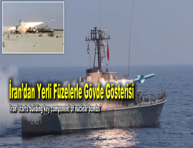 İran’dan Yerli Füzelerle Gövde Gösterisi