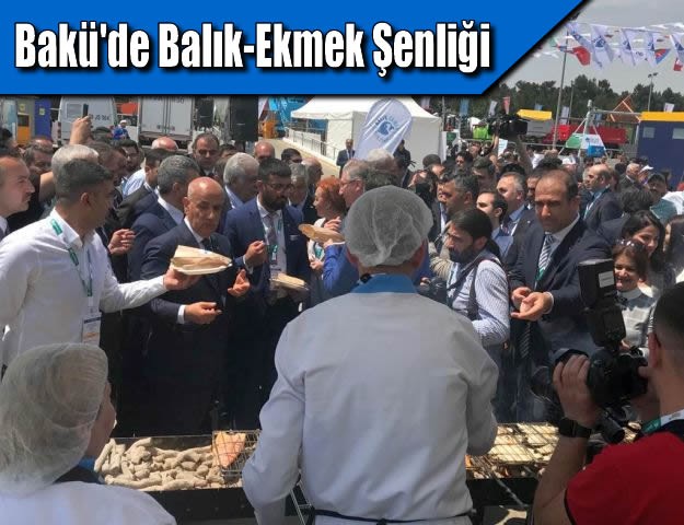 Bakü'de Balık-Ekmek Şenliği